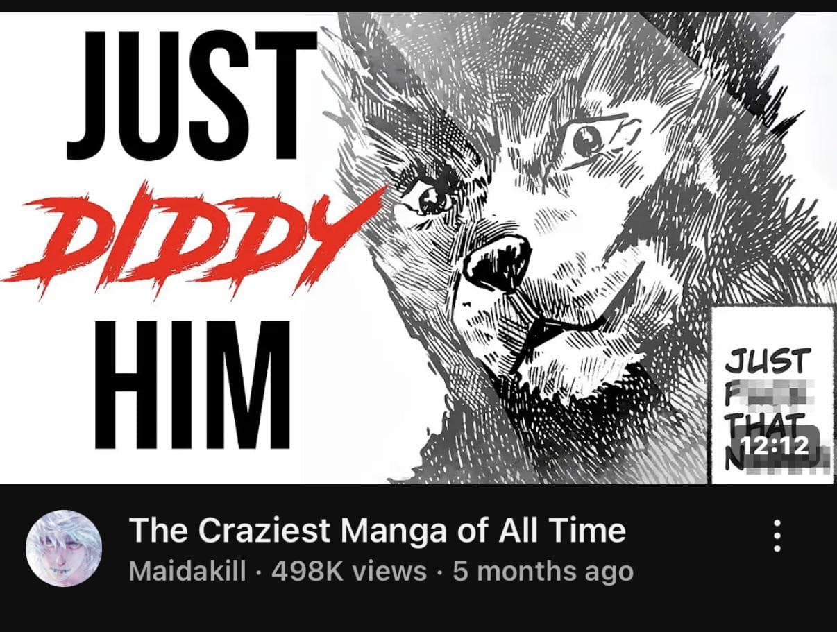 what does this “diddy” mean? and would any native speaker get sort of idea what the whole thing this video is from this thumbnail?